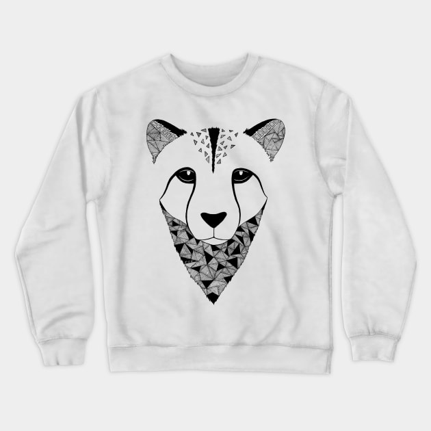 Zoo et Be -  Cheetah Crewneck Sweatshirt by Art_et_Be